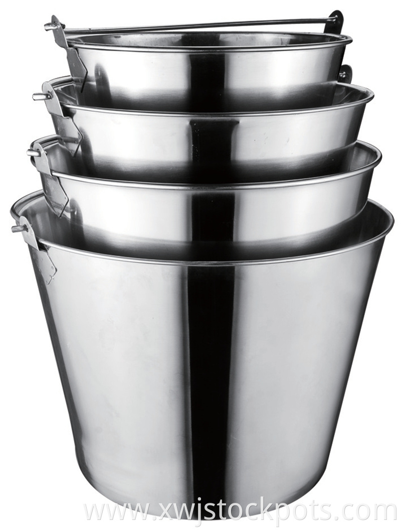 Extra Large Stainless Steel Bucket